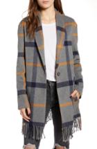 Women's Eileen Fisher Belted Stretch Organic Cotton Coat