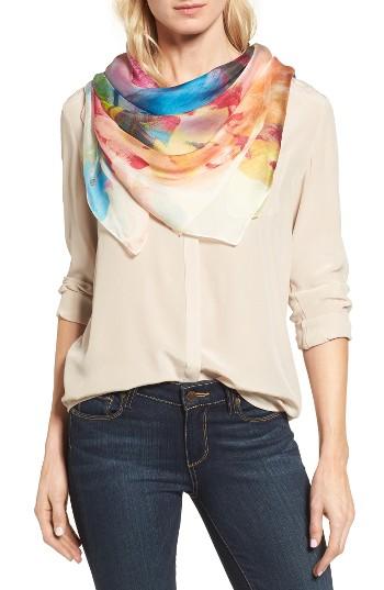 Women's Nordstrom Impression Paradise Silk Scarf