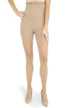 Women's Spanx Luxe High Waist Shaping Pantyhose, Size E (dd Us) - Beige