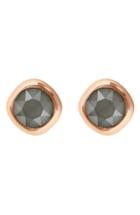 Women's Adore Soft Square Stone Stud Earrings