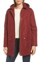 Women's Barbour Whirl Waterproof Hooded Jacket Us / 8 Uk - Red