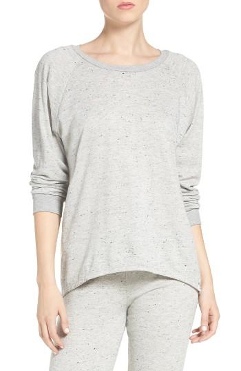 Women's Michael Lauren Zuma Lounge Sweatshirt - Grey