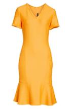 Women's St. John Collection Caris Knit Dress - Yellow