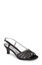 Women's David Tate Sizzle Slingback Sandal N - Black