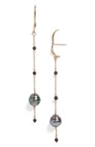 Women's Faris Aura Cultured Pearl Drop Earrings