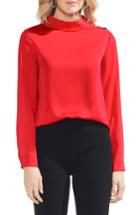 Women's Vince Camuto Snap Shoulder Top, Size - Red