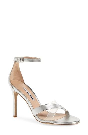 Women's Charles David Courtney Sandal M - Metallic