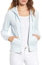 Women's Juicy Couture Robertson Velour Hoodie - Blue