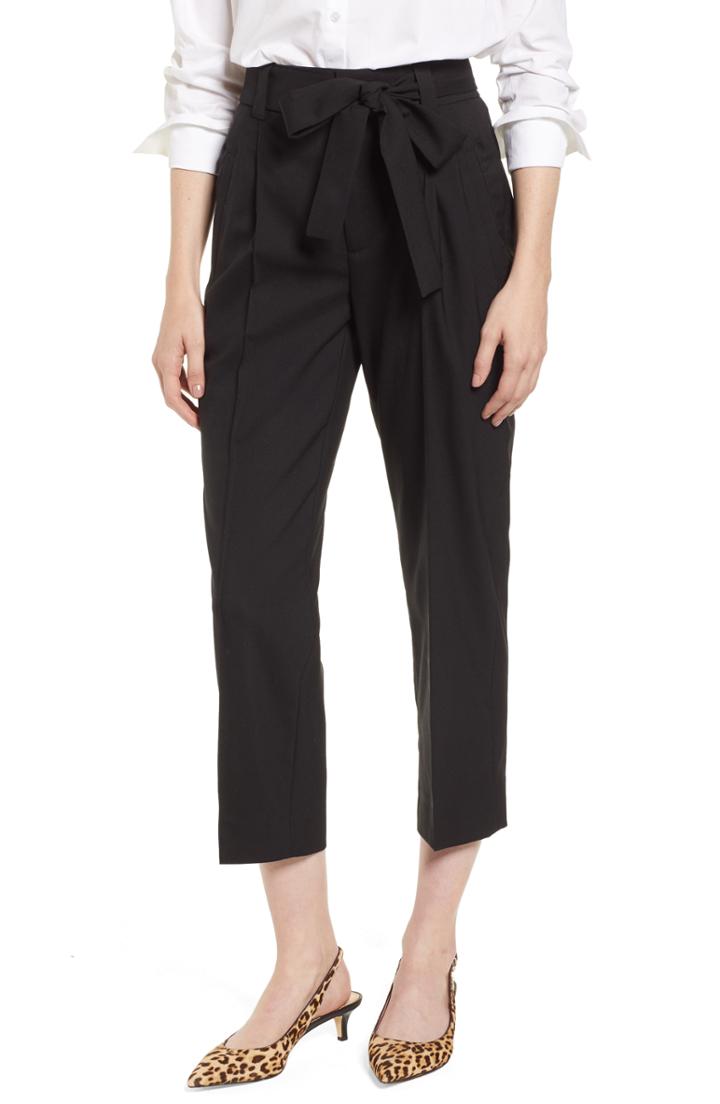 Women's J.crew Collection Tie Waist Pants