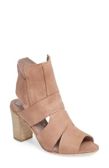Women's Free People Effie Block Heel Sandal -6.5us / 36eu - Pink