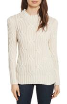 Women's La Vie Rebecca Taylor Cable Knit Sweater - White