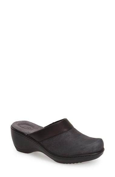 Women's Softwalk 'murietta' Clog .5 N - Black
