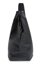 Men's Loewe Anton Leather Sling Pack - Black
