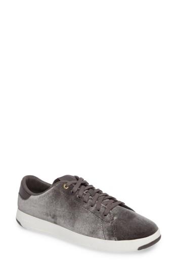 Women's Cole Haan Grandpro Tennis Shoe .5 B - Grey