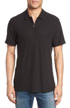 Men's James Perse Zip Placket Polo