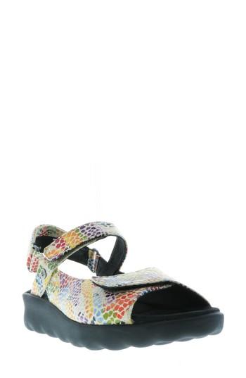 Women's Wolky Pichu Quarter Strap Sandal .5-6us / 36eu - Yellow