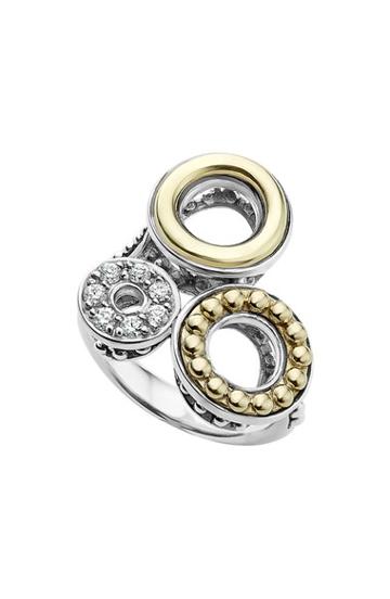Women's Lagos Enso Diamond Pave Statement Ring