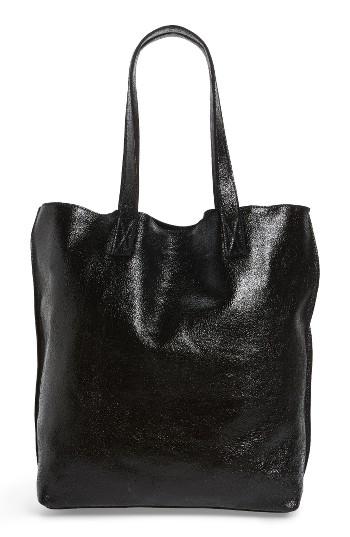 Junior Women's Street Level Leather Tote With Clutch -