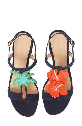 Women's J.crew Alice Sandal M - Blue