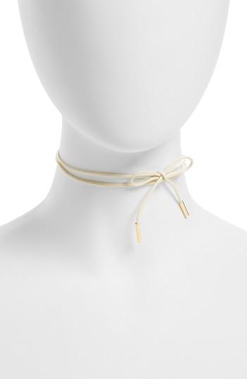 Women's Baublebar Blanche Tie Choker