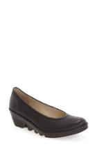 Women's Fly London Mid Wedge Pump -12.5us / 43eu - Black