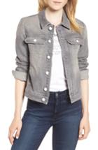 Women's Zadig & Voltaire Kioky Gris Brode Denim Jacket - Grey