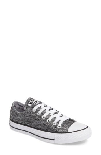 Women's Converse Chuck Taylor All Star Knit Low Top Sneaker .5 M - Black