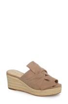 Women's Sole Society Carima Espadrille Wedge M - Brown