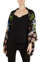 Women's Ted Baker London Florence Silk Cape Scarf