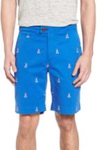 Men's Psycho Bunny Embroidered Shorts - Blue