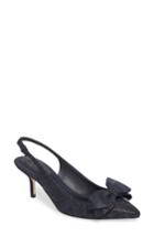 Women's Tory Burch Rosalind Slingback Pump .5 M - Blue