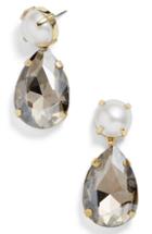Women's Baublebar Caraline Imitation Pearl & Crystal Drop Earrings