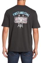 Men's Tommy Bahama First And Coal Standard Fit T-shirt - Black