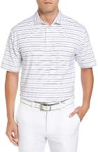 Men's Bobby Jones Liquid Cotton Stretch Jersey Golf Polo, Size - White