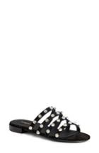 Women's Balenciaga Studded Slide Sandal Us / 41eu - Black