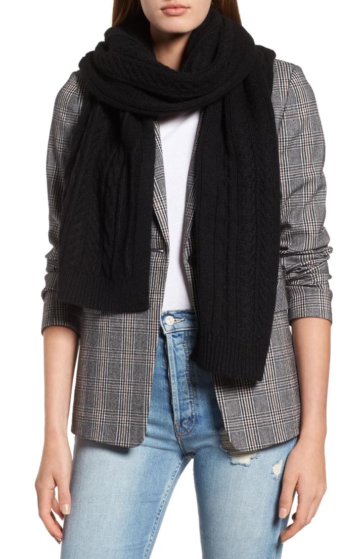 Women's Ugg Cable Knit Scarf