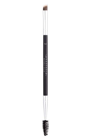 Anastasia Beverly Hills #14 Dual-sided Brow & Eyeliner Brush, Size - No Color