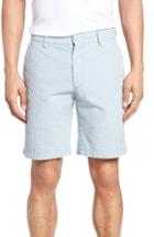 Men's Zachary Prell Fringe Check Seersucker Shorts