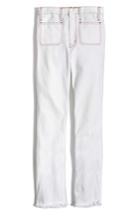 Women's Madewell Rigid Demi Bootcut Crop Jeans - White