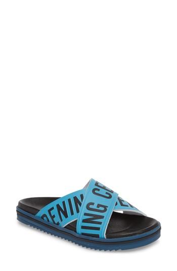 Women's Opening Ceremony Berkeley Slide Sandal Eu - Blue