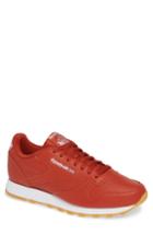 Men's Reebok Classic Leather Sneaker M - Red