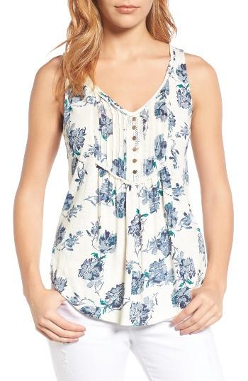 Women's Lucky Brand Floral Print Jersey Tank