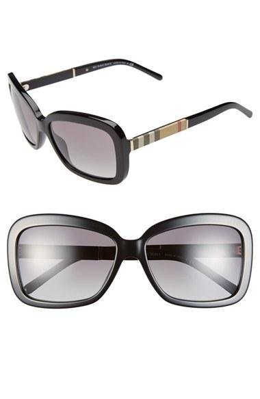 Women's Burberry 58mm Retro Sunglasses -