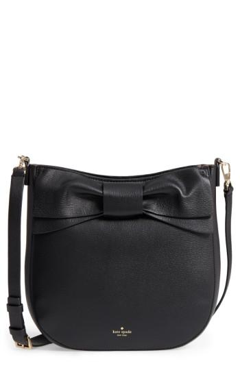 Kate Spade New York Olive Drive - Robin Leather Crossbody Bag - Black