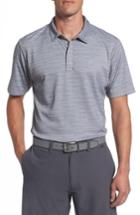 Men's Travis Mathew Jered Stripe Print Jacquard Polo