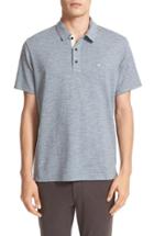 Men's Rag & Bone Standard Issue Regular Fit Slub Cotton Polo - Beige