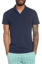 Men's Ted Baker London Stelly Modern Slim Fit Polo (m) - Blue