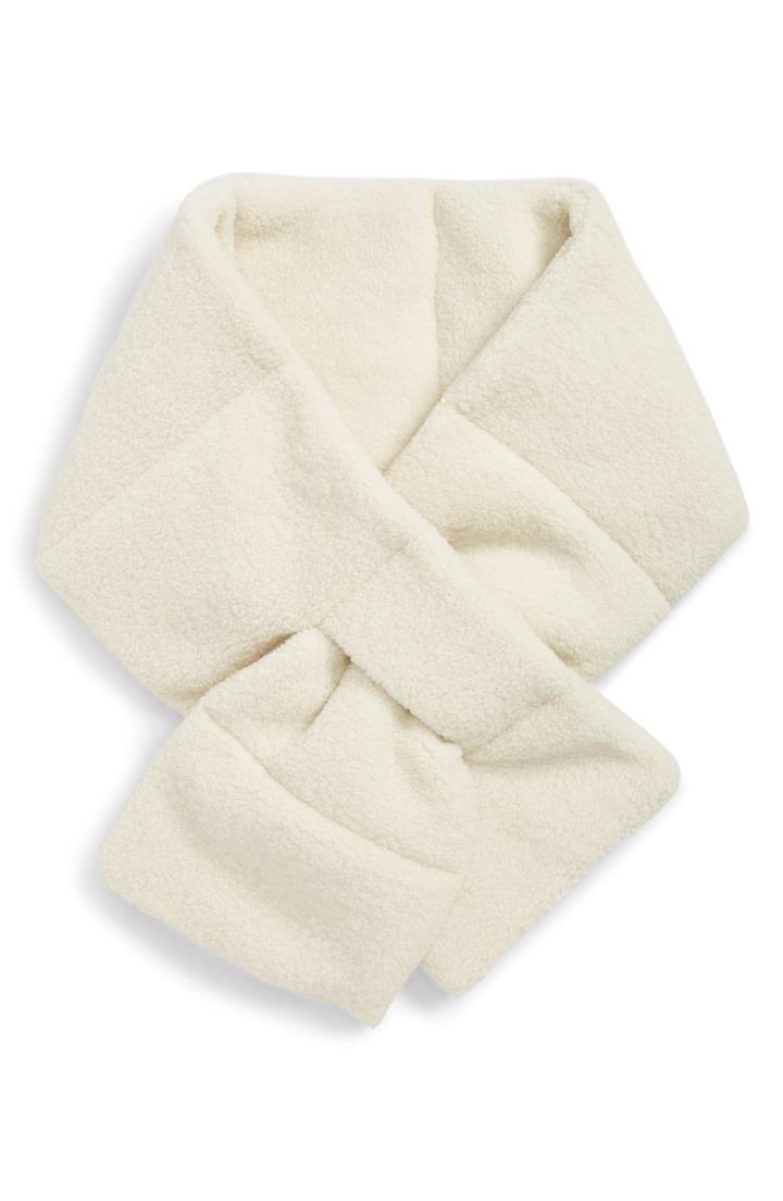 Women's Bp. Faux Shearling Puffer Scarf