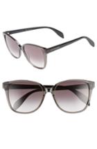 Women's Alexander Mcqueen 56mm Sunglasses - Black