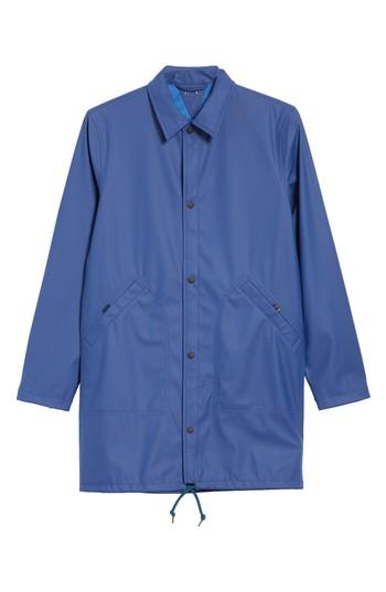 Men's Ps Paul Smith Rubberized Long Coach's Jacket